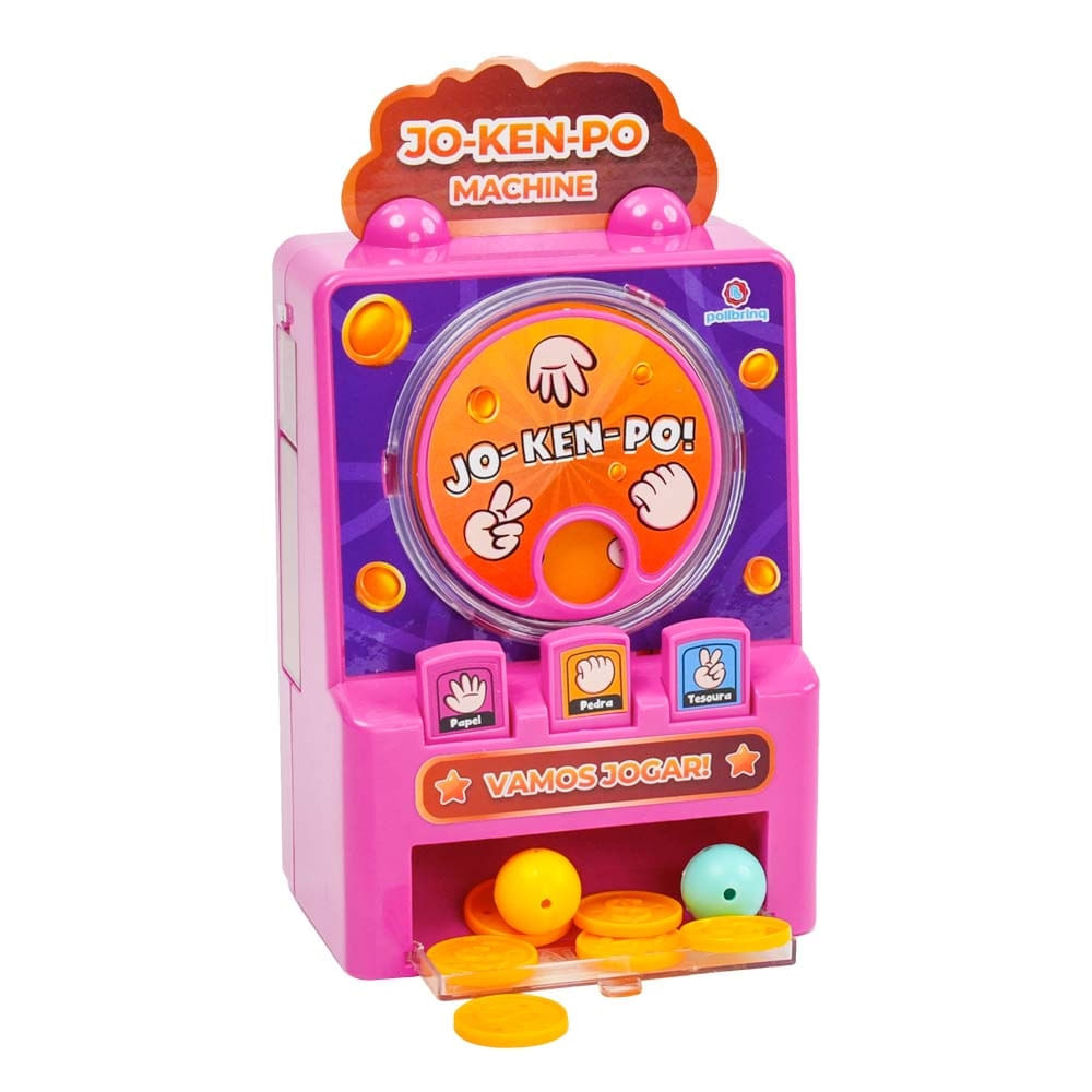 Jogo Jo-Ken-Po Machine - Polibrinq