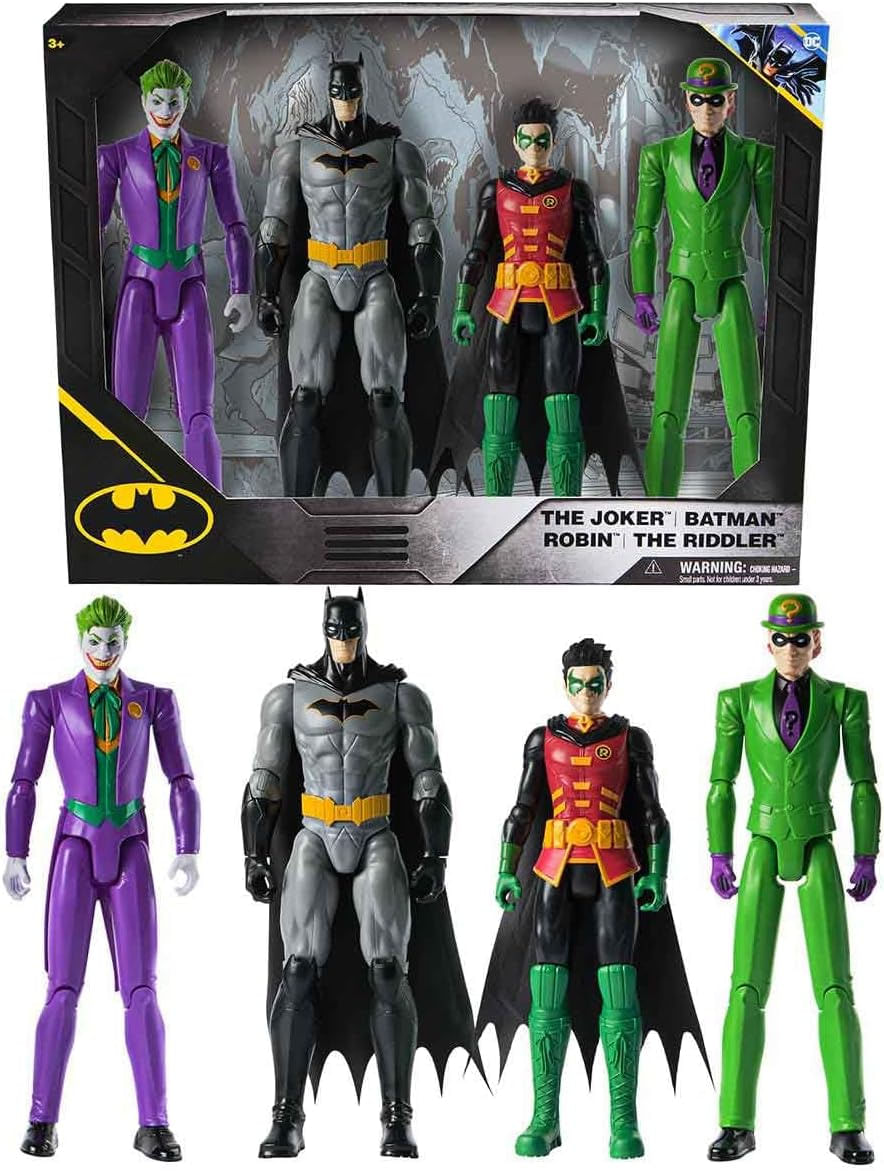 Batman - Pack com 4 Figuras 30cm - Sunny