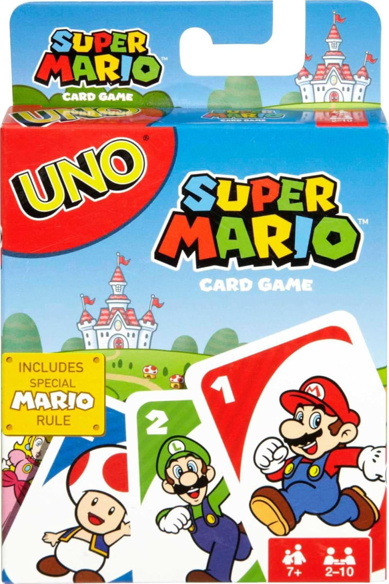 Jogo Uno Super Mario - Drd00 - Mattel